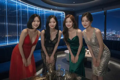 인천쓰리노 성인 직원 서비스팀 연출 이미지